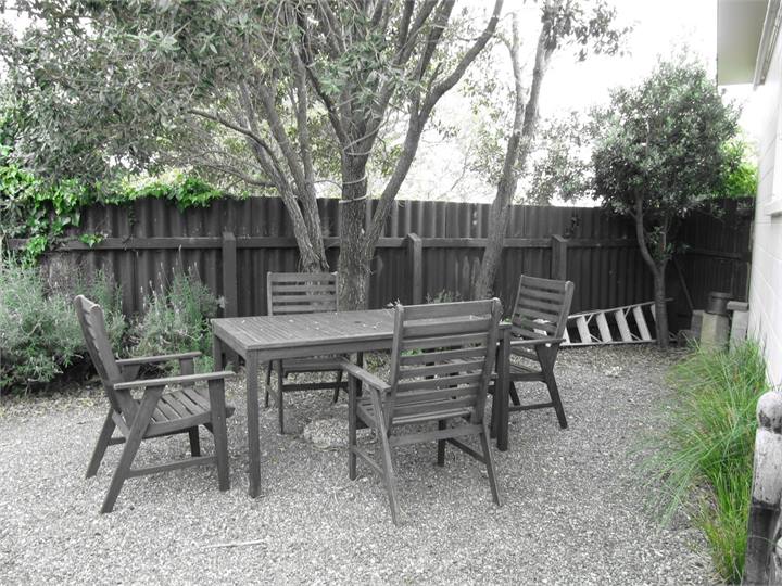 Ssh, a secret, shaded garden. 