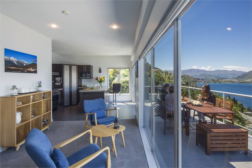 Excellent indoor/outdoor flow