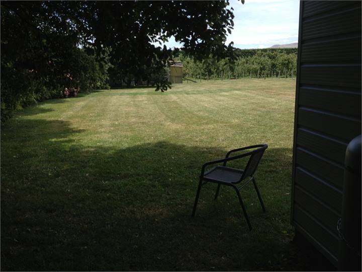 Relax on lawn beside Studio Unit