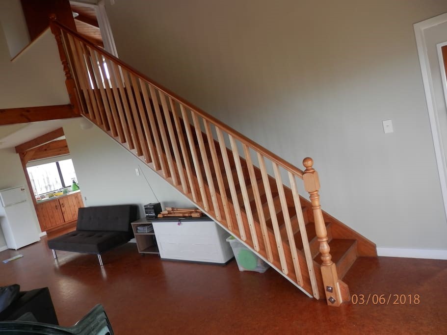 Stairs have had new ballistrades added.