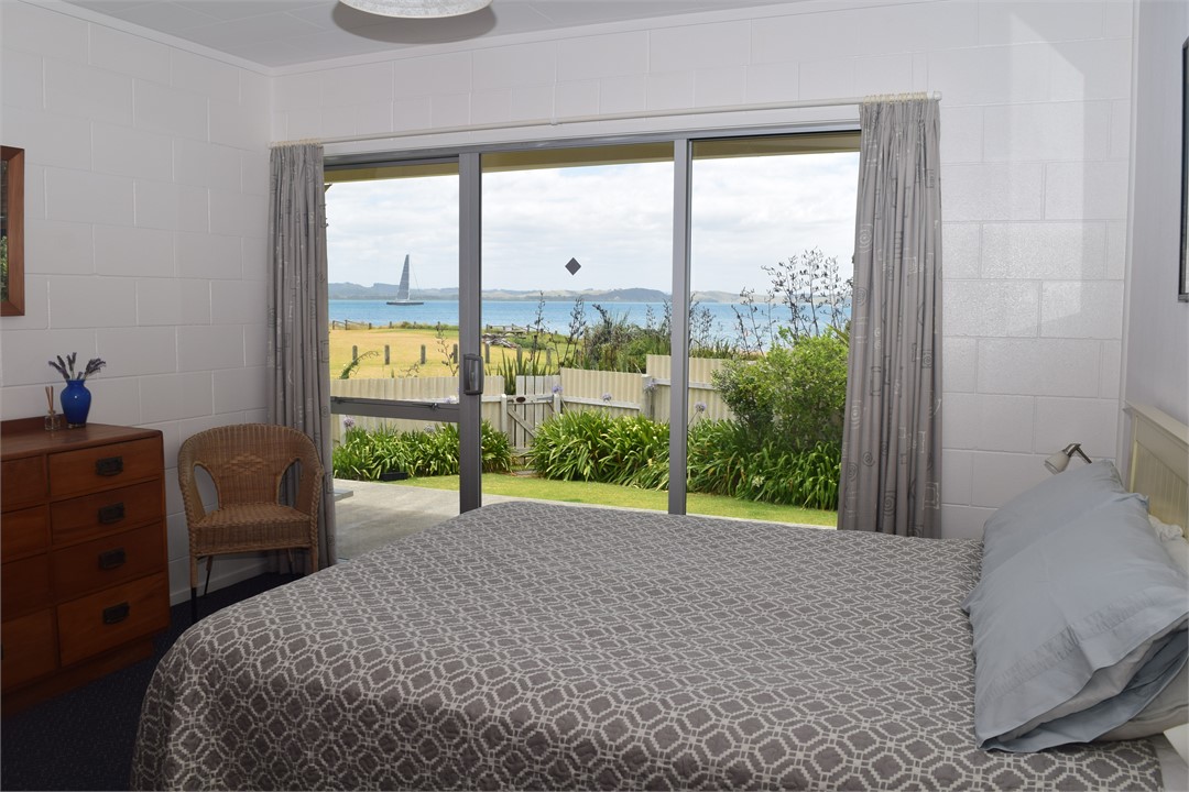 Sea views from bedrooms