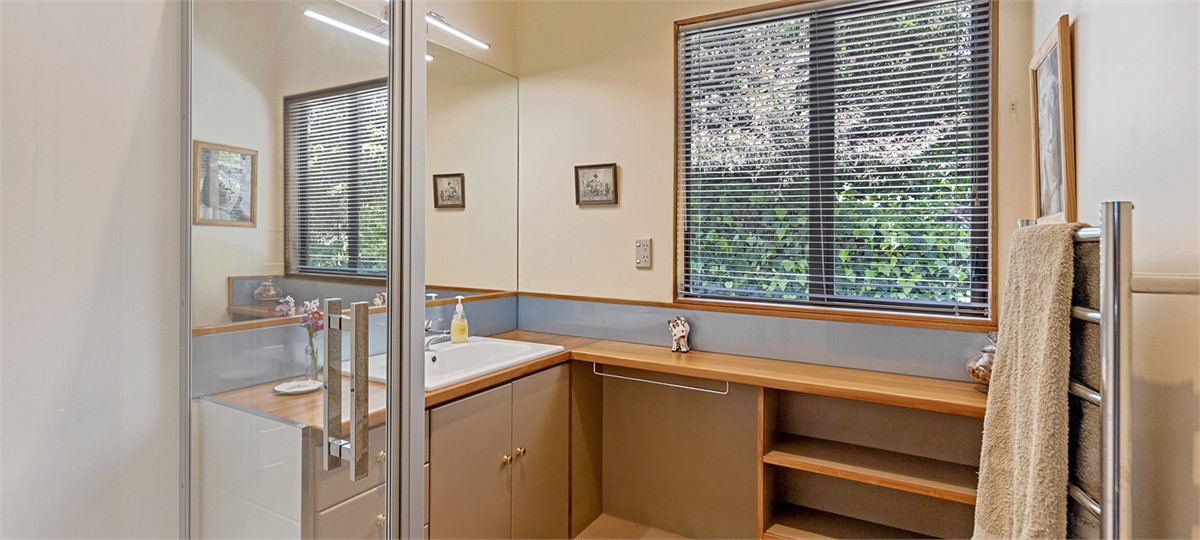 Bathroom 3 with Shower. Separate Toilet & Vanity.