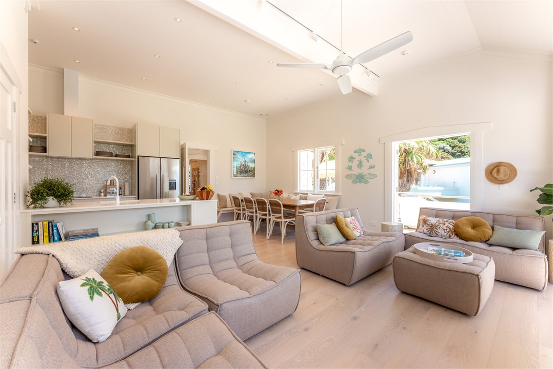 Living and dining open plan