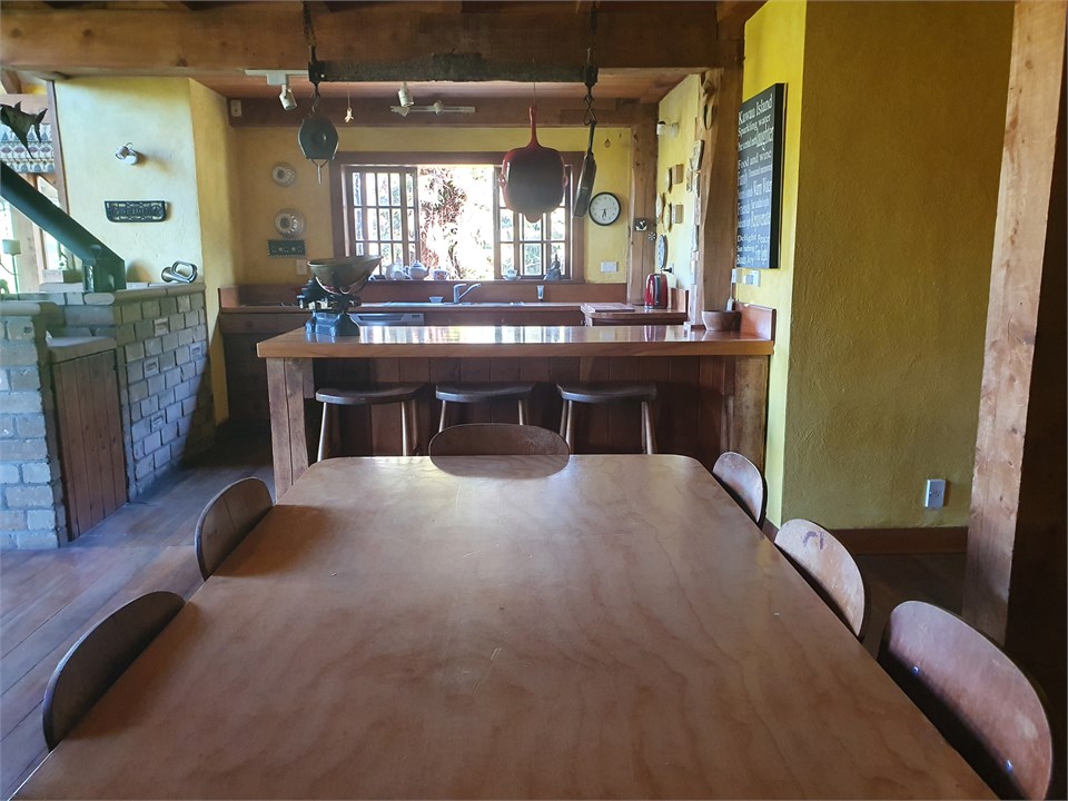 Plenty of space for everyone to sit down to a meal