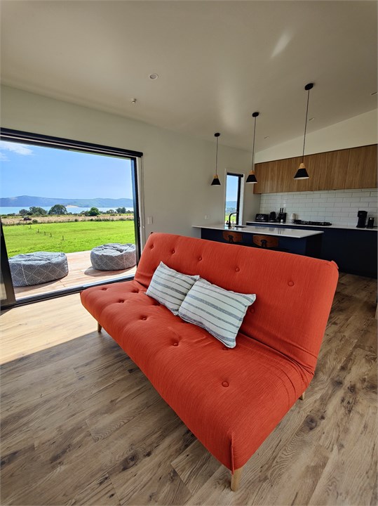 Catch some rays on the beanbags outside or relax o