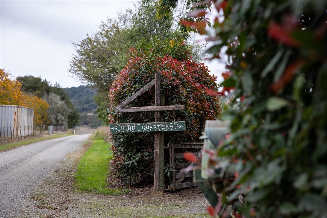 Entrance from the road