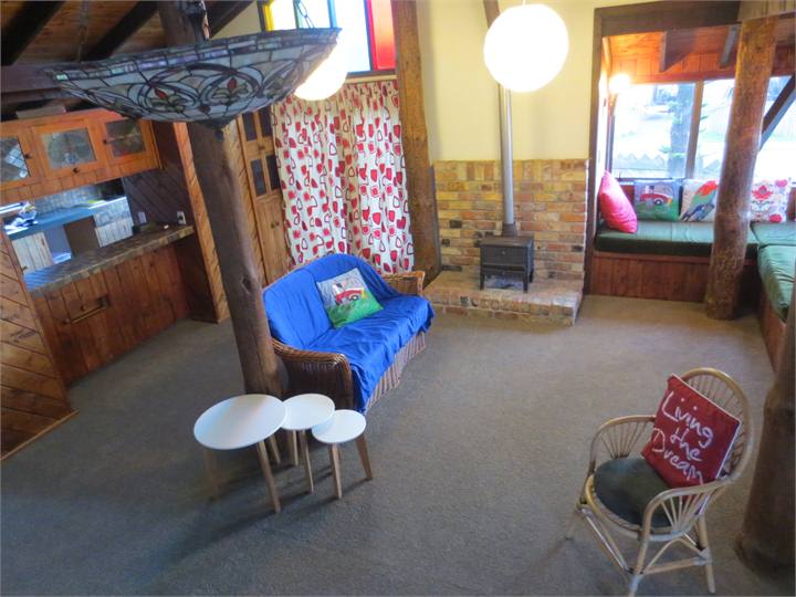 Loft room view of loungue