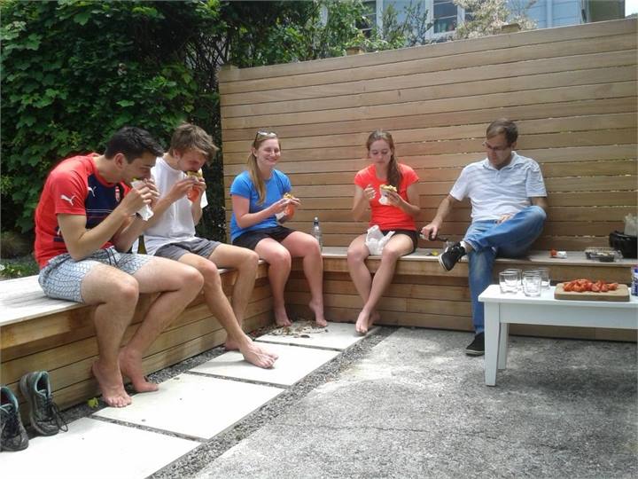 Sheltered Sunny Outdooor Area