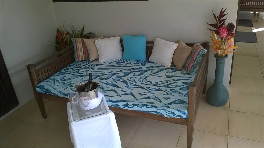 Have a drink on the day bed