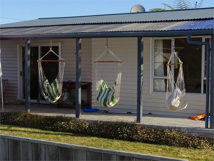 Front Deck with Hammock swings