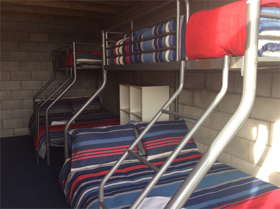 Downstairs bunks