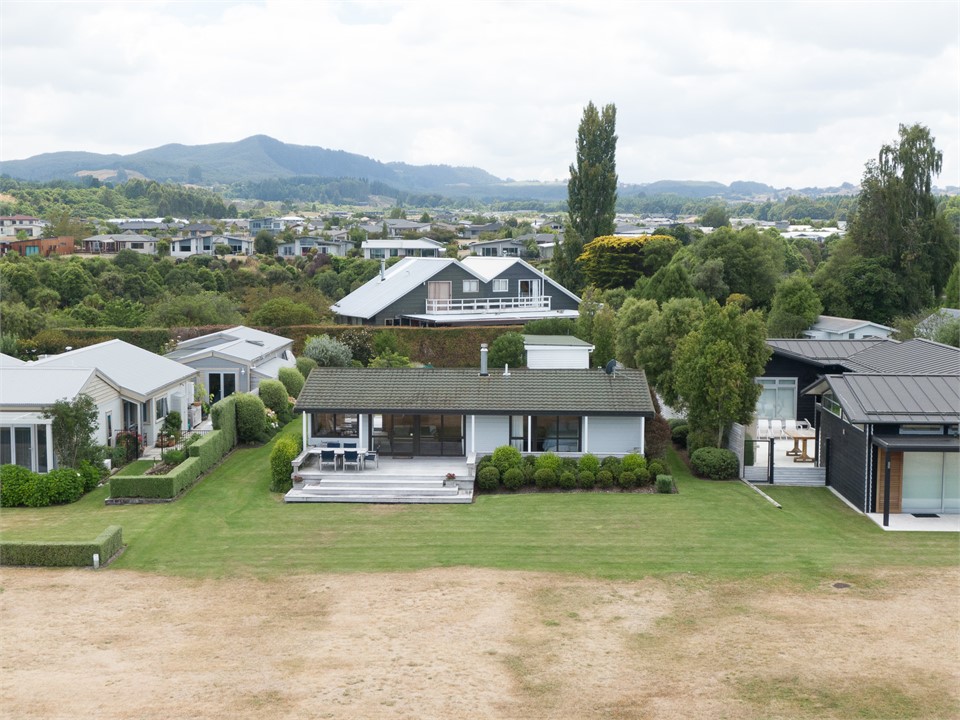 Front view from Lake