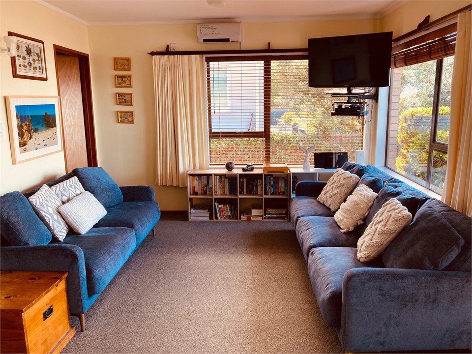 Large Flat Screen TV with SKY and DVD Player