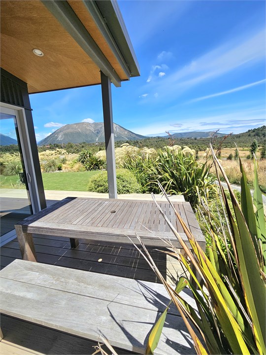 Outdoor dining table