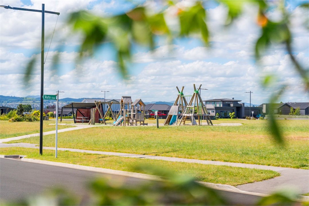 Playground across the road