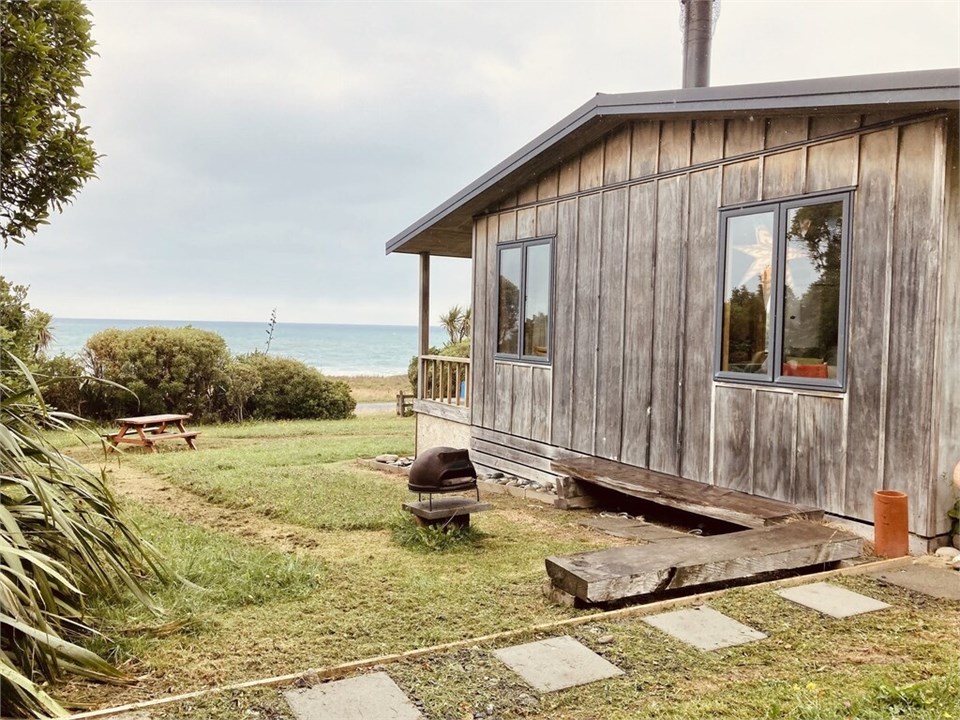 outdoor seating area