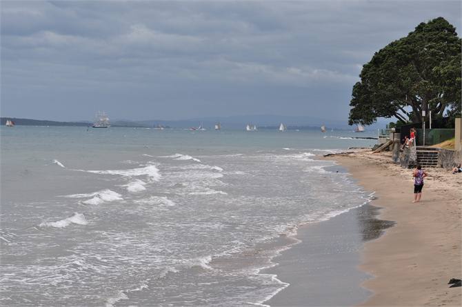 Coastal walk from Milford to Takapuna