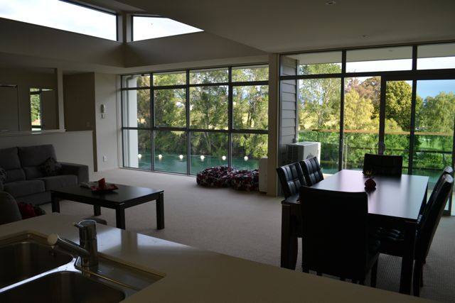 Spacious open-plan living