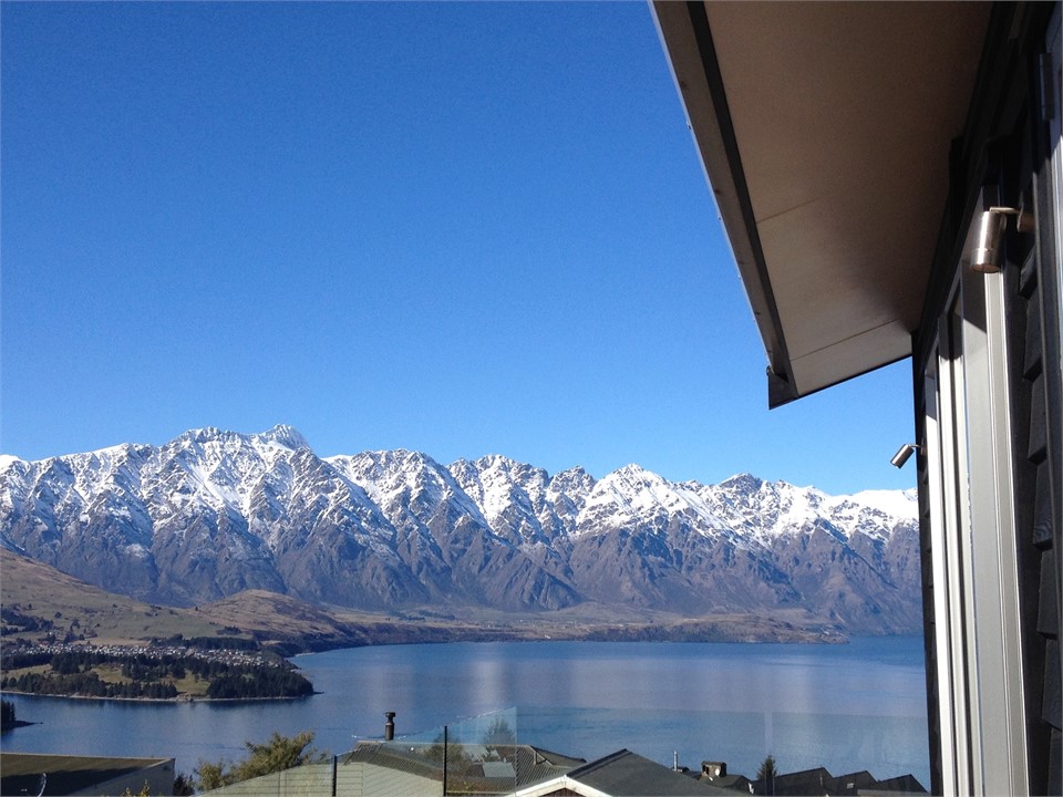 Winter views of The Remarkables