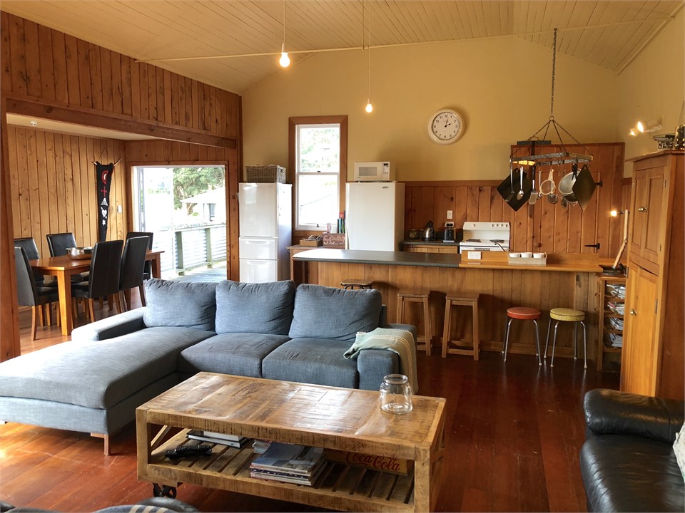 Living Room- looking back to the back deck