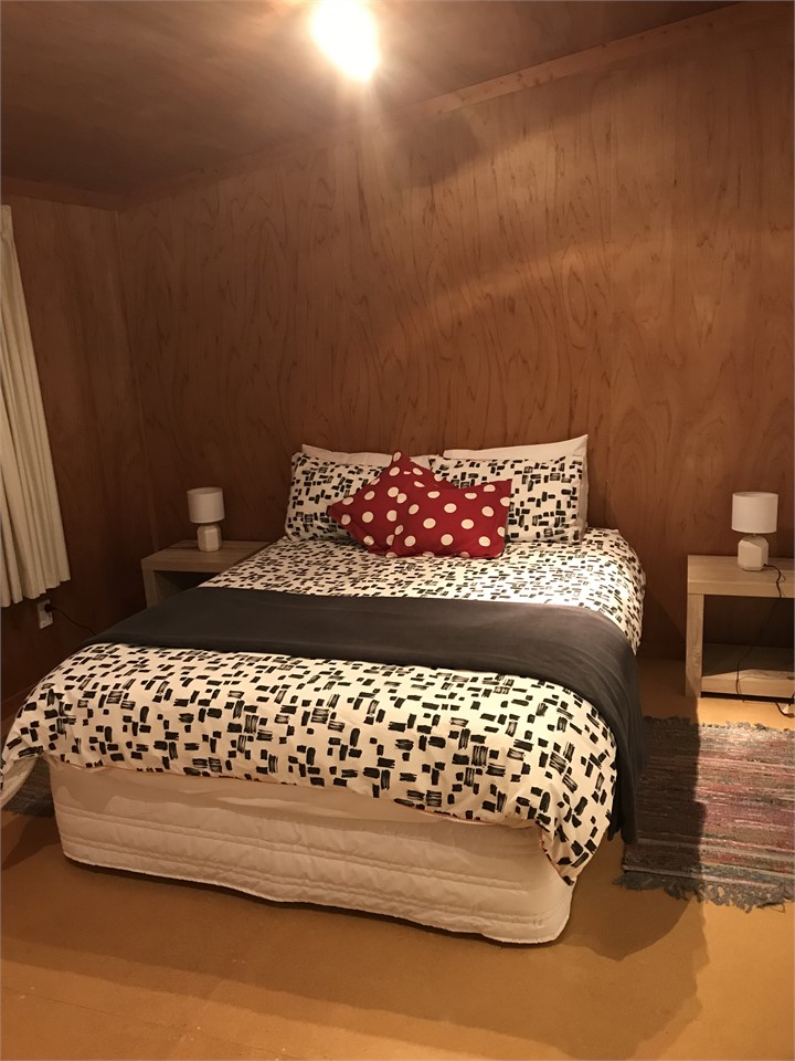 Queen bed bedroom upstairs