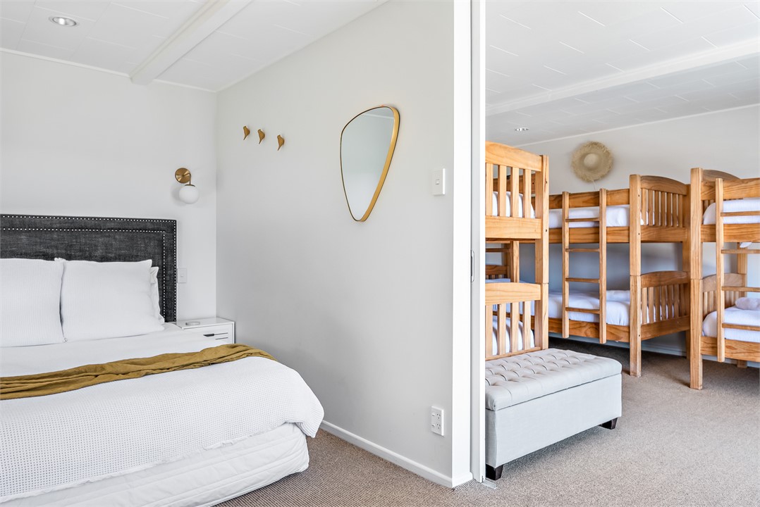 Bedroom 7 (queen) looking through to (8) bunk room