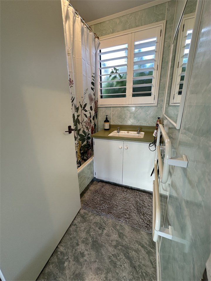 Bathroom with Shower over Bath