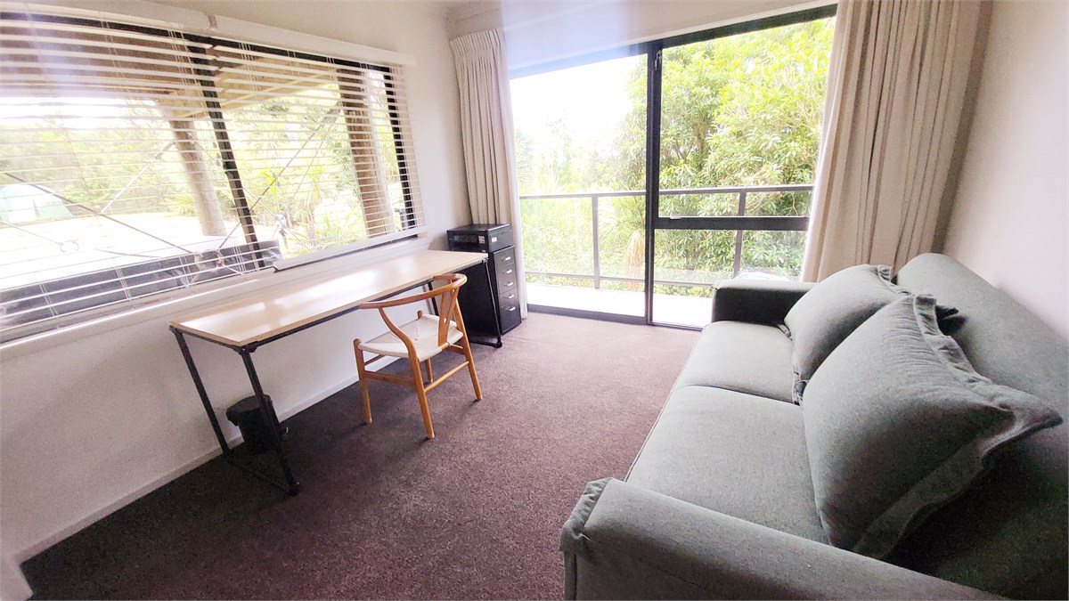 Office with Queen size sofa bed