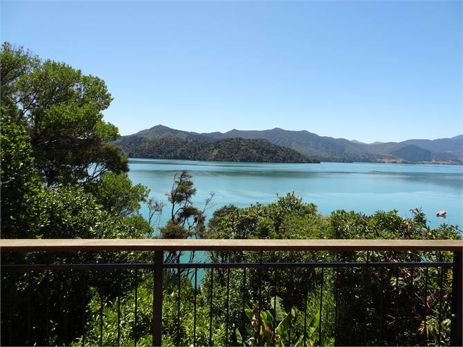 Beautiful views from the deck