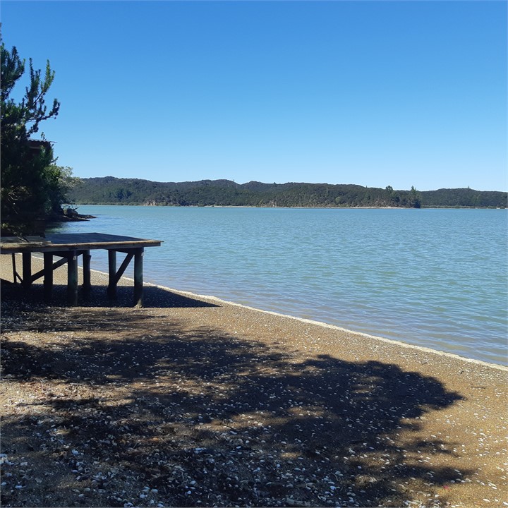 Beach Villa's own private beach, easy access