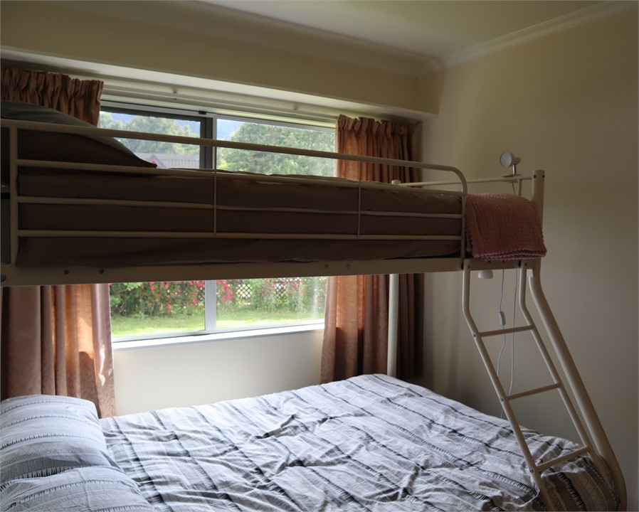 BDRM 2: Double bed with a single above it, lovely 