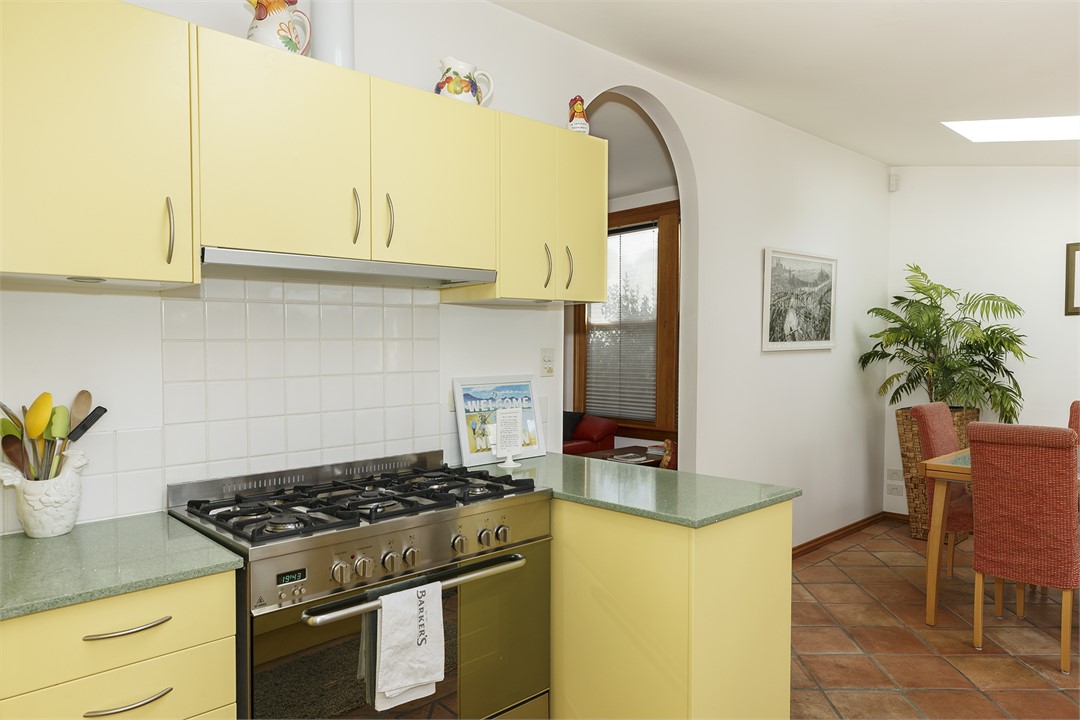 Kitchen towards the dining area