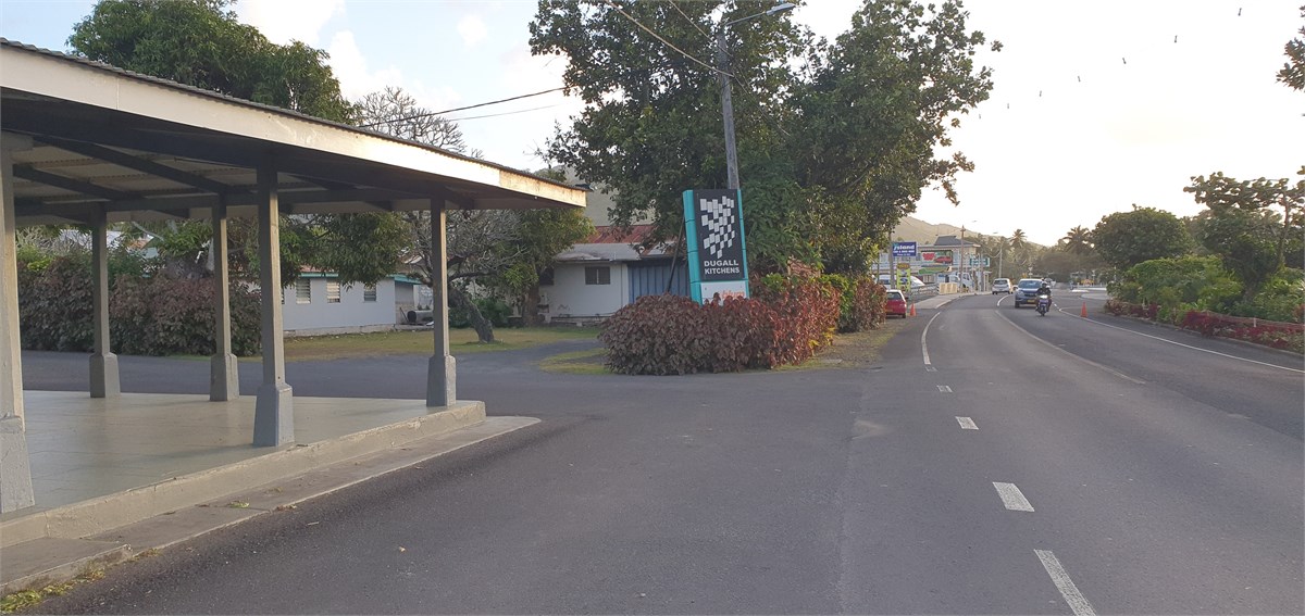 take the road on left to go to villa