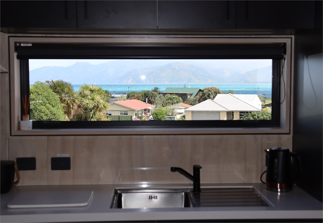 The view from the kitchen