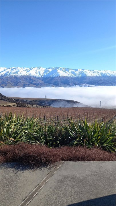 Winter view from the terrace