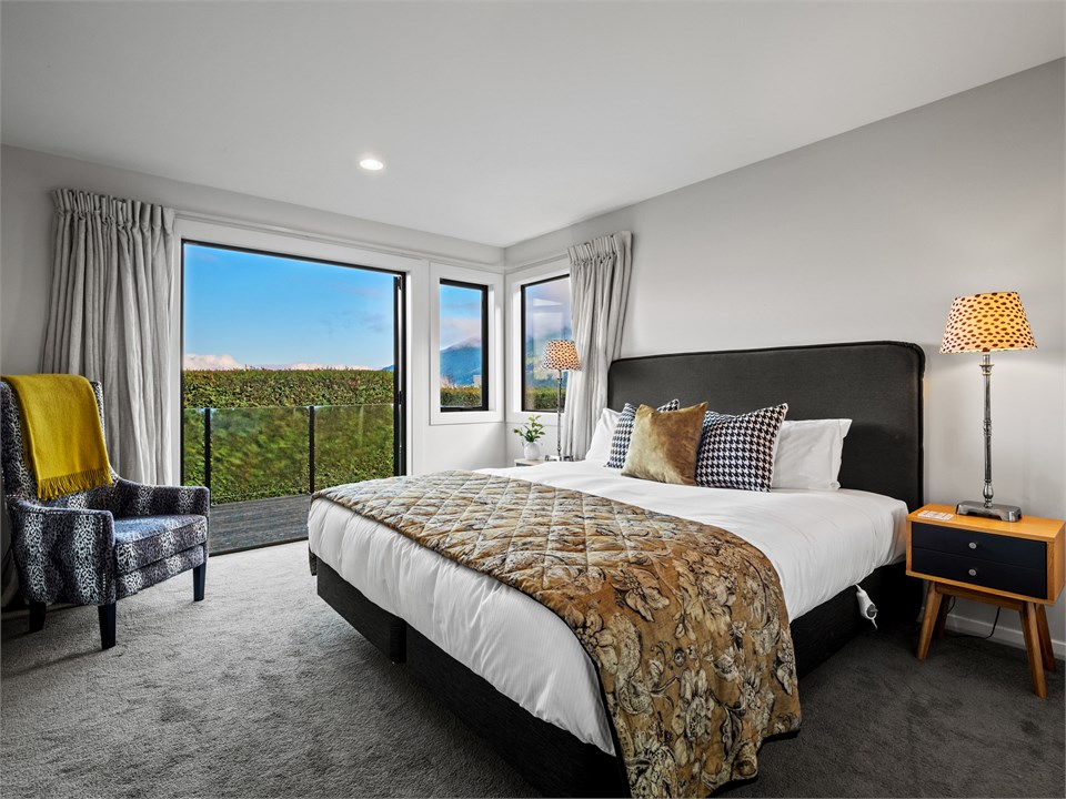 Bdrm 3 opens to front deck. Can split to singles