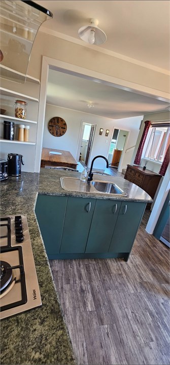 Spacious dining area