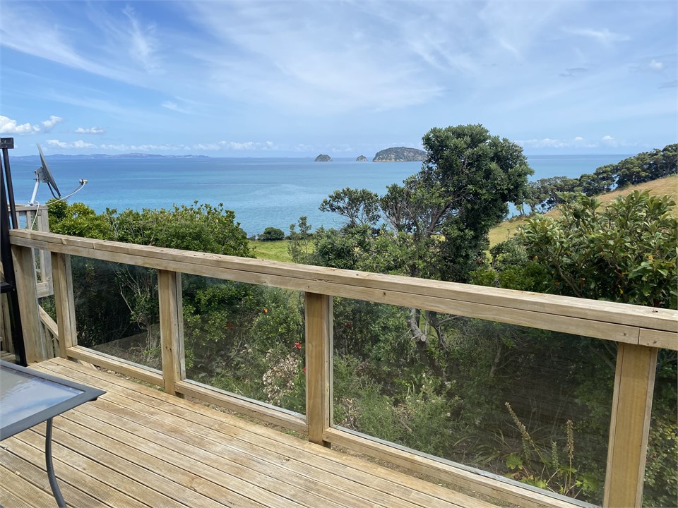 Sea view from the other side of deck