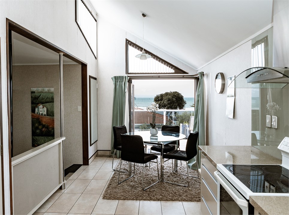 Out onto decking area