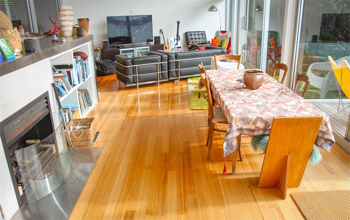 Dining & Living areas