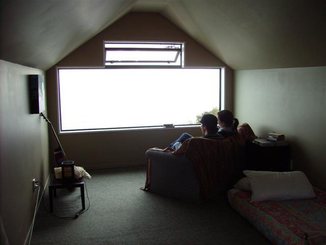 Loft looking toward sea