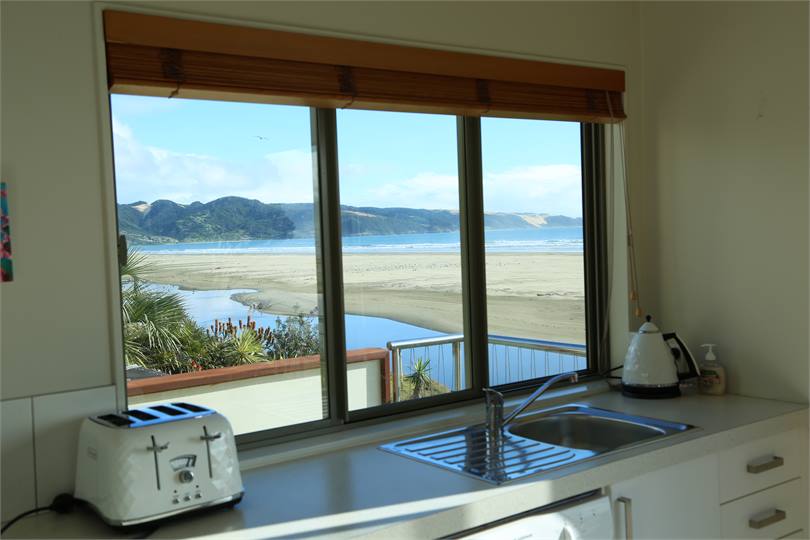 Views from The Haven kitchen