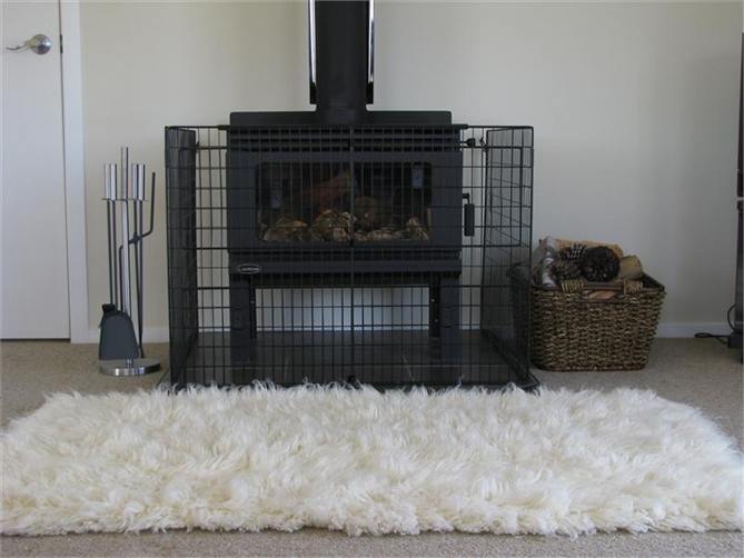 Logburner - With heat transfer system