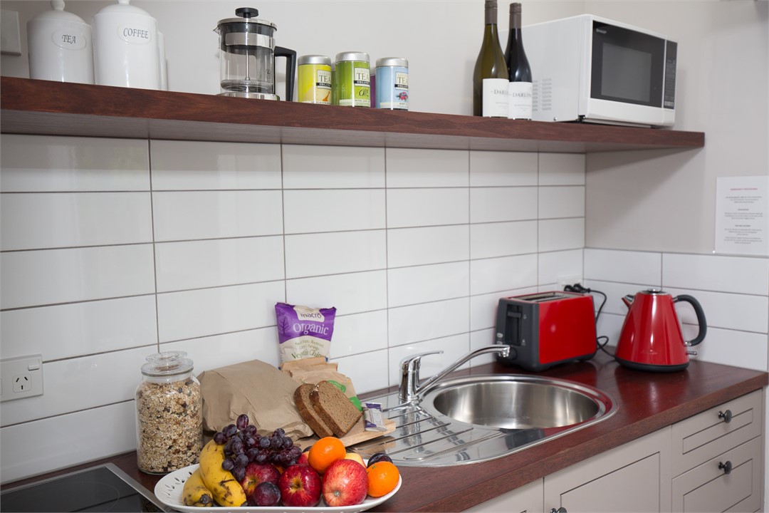 Breakfast provisions and kitchentter