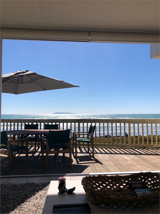 View from upstairs lounge