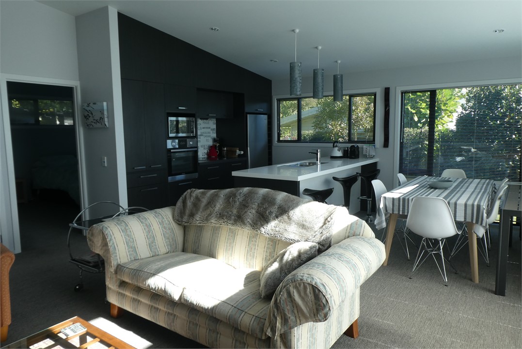 Open plan living, dining, kitchen