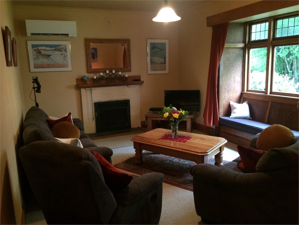 The Lounge room a great place to sit in front of a