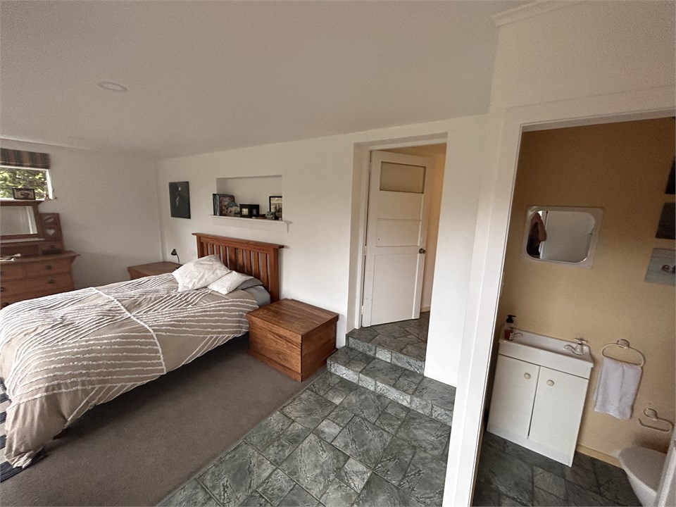 Downstairs Bedroom with sept toilet