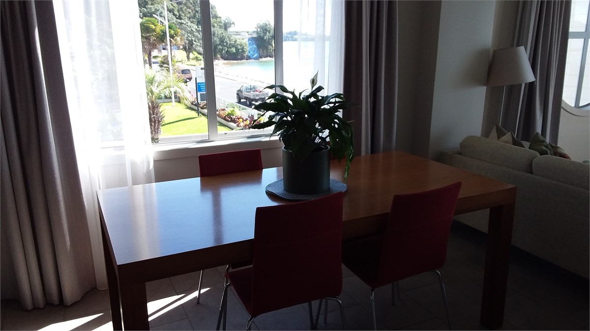 View from dining table