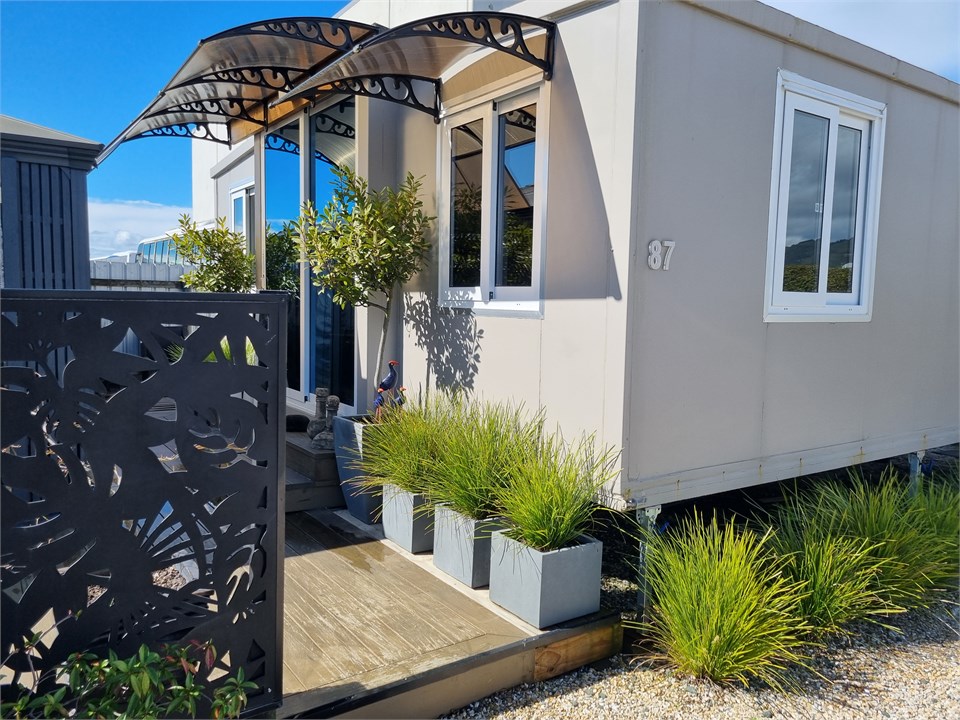 Parking right outside